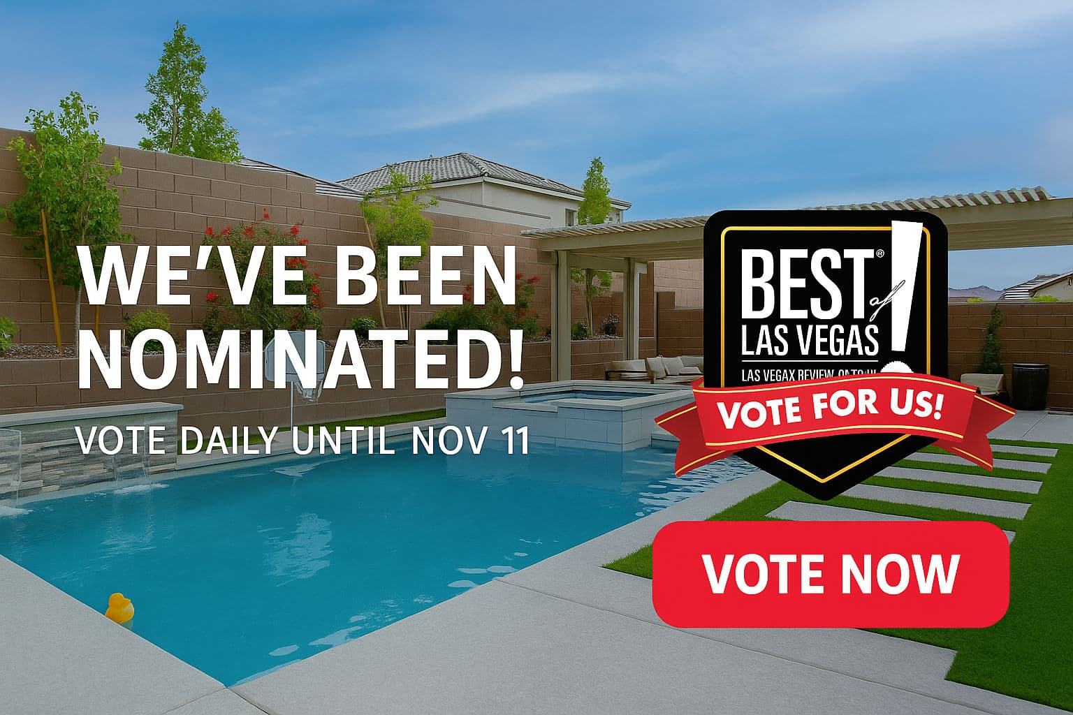 All American Landscape Nominated for Best of Las Vegas 2025! image
