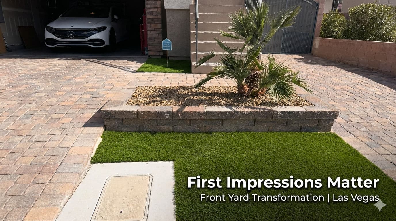 Las Vegas Front Yard Transformation: What This Project Cost and How We Did It image