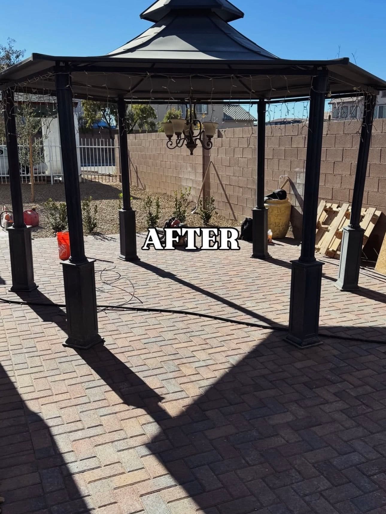 Gallery photos for Backyard Bliss Achieved with Easy-Care Turf and Custom Pavers: Image #8