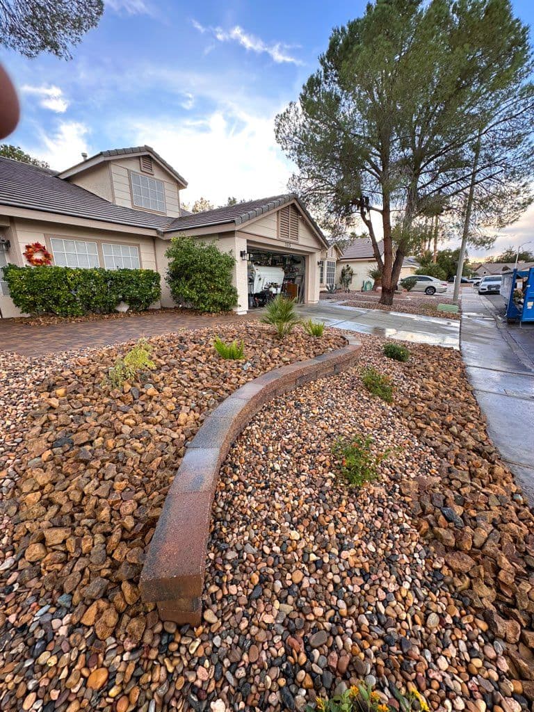 Front Yard Grass Conversion with the SNWA Water Smart Rebate