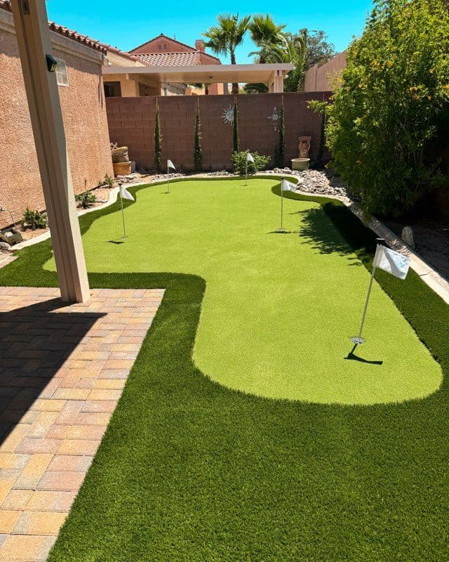 Transform Your Backyard with Custom Putting Greens